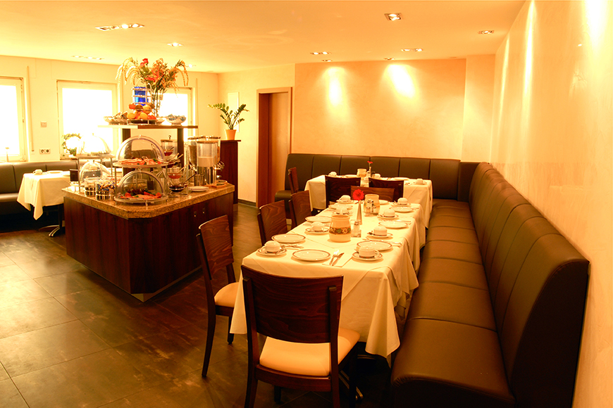 Unsere beliebte Frühstückslounge - Hotel t Sterkel in Rödermark (Urberach)