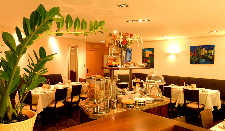 Unsere beliebte Frühstückslounge - Hotel Sterkel in Rödermark (Urberach)